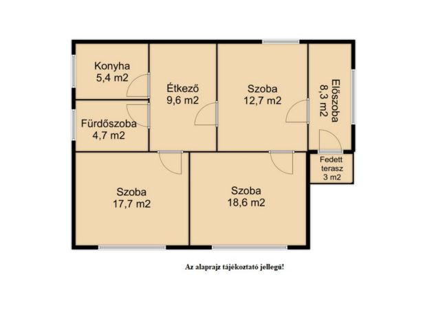 3 szobás családi ház a fürdő mellett!