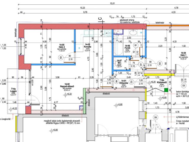 Új építésű, 77 m2-es, 1. emeleti lakás, liftes házban eladó