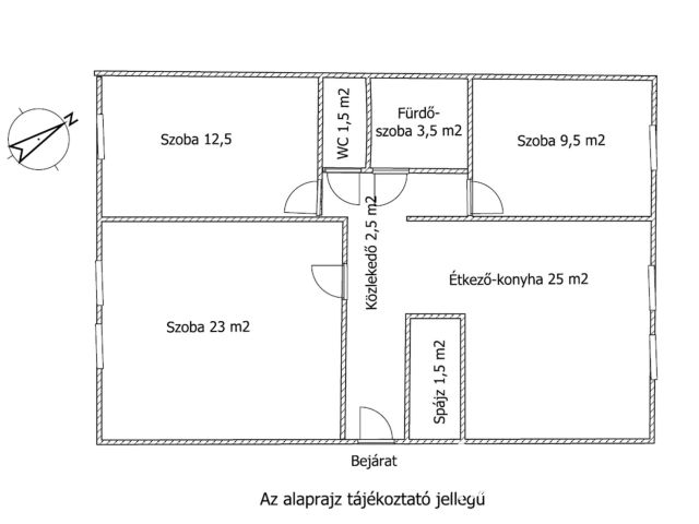 Sétatávolságra a belvároshoz! 3 szobás lakás eladó