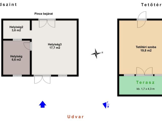 Nyaraló telkek Mohács-Szőlőhegyen