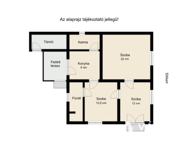 Eladó 3 szobás családi ház Újkígyóson, rendezett kerttel