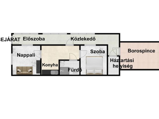 Felújítandó családi ház Tahitótfalu központi részén!