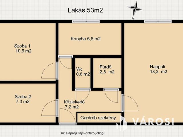 Világos, igényesen felújított lakás Marcalváros