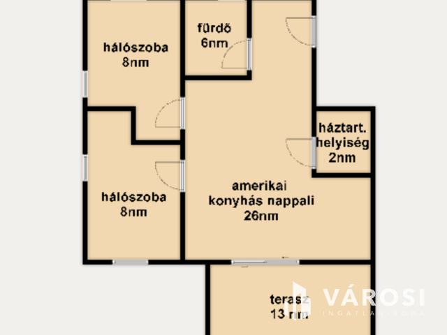 Újszerű, földszinti, kertkapcsolatos lakás Sóstón eladó